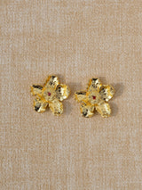Golden Wildflower Earrings