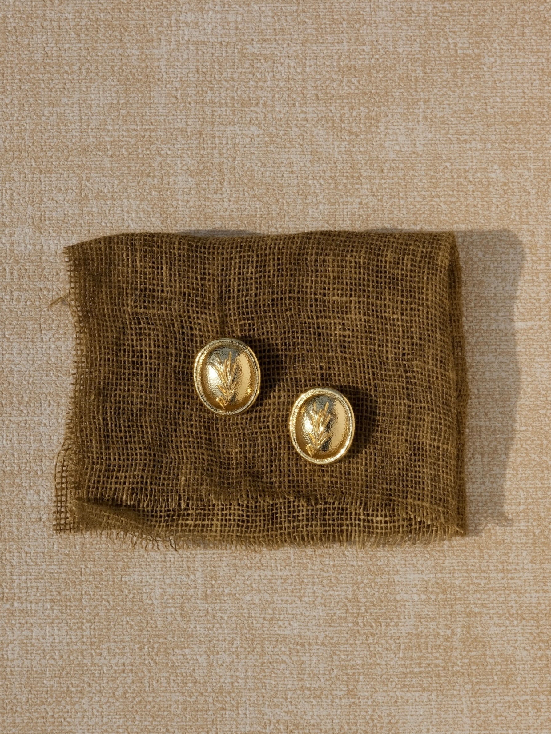 Botanical Leaf Earrings