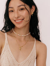 Golden Dolphin Necklace