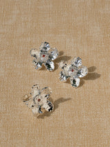 Silver Flower Ring