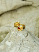 Stone Open Ring
