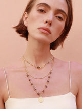 Pearl Medallion Necklace