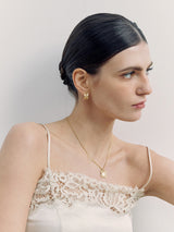 Gold Lace Earrings