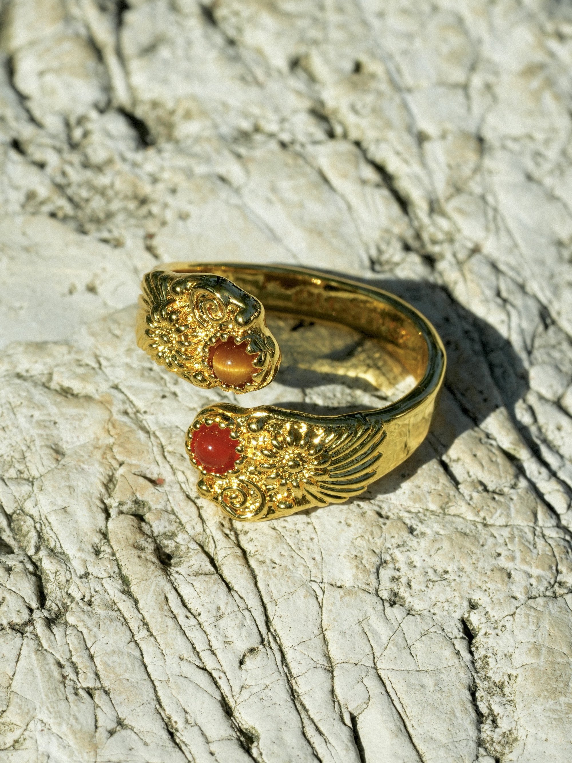 Stone Open Ring