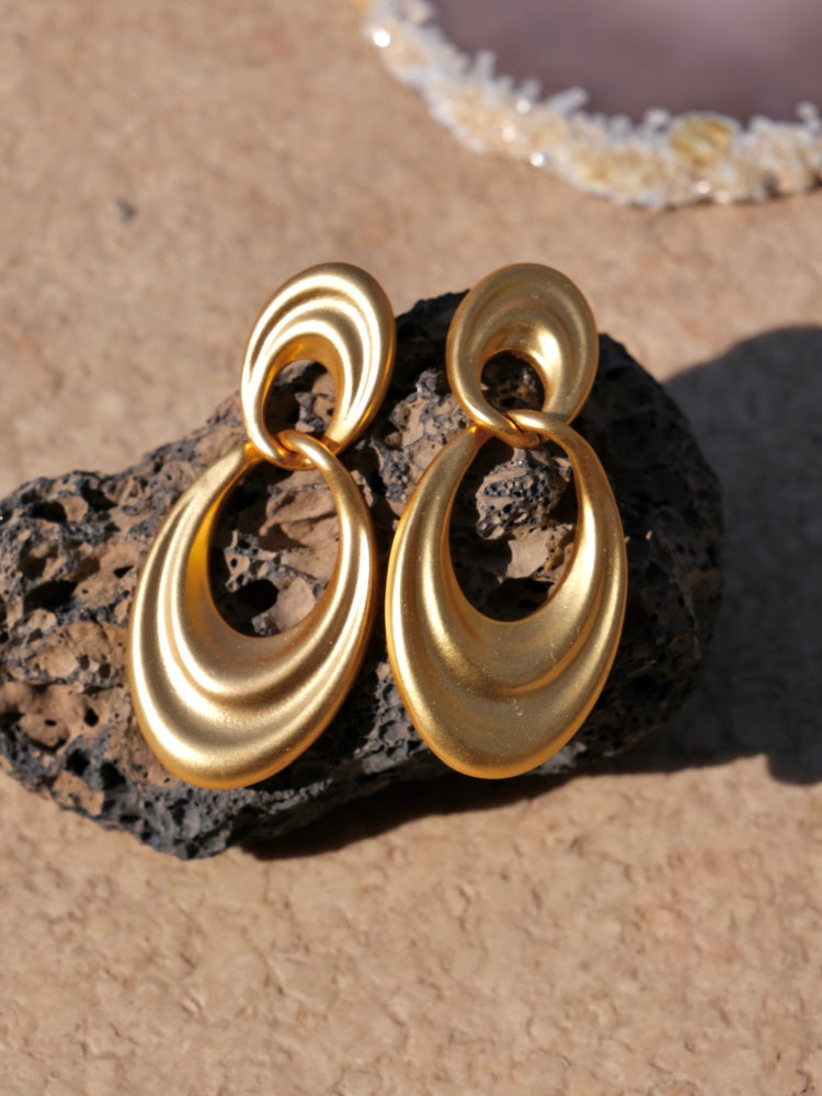 Twist Drop Earrings