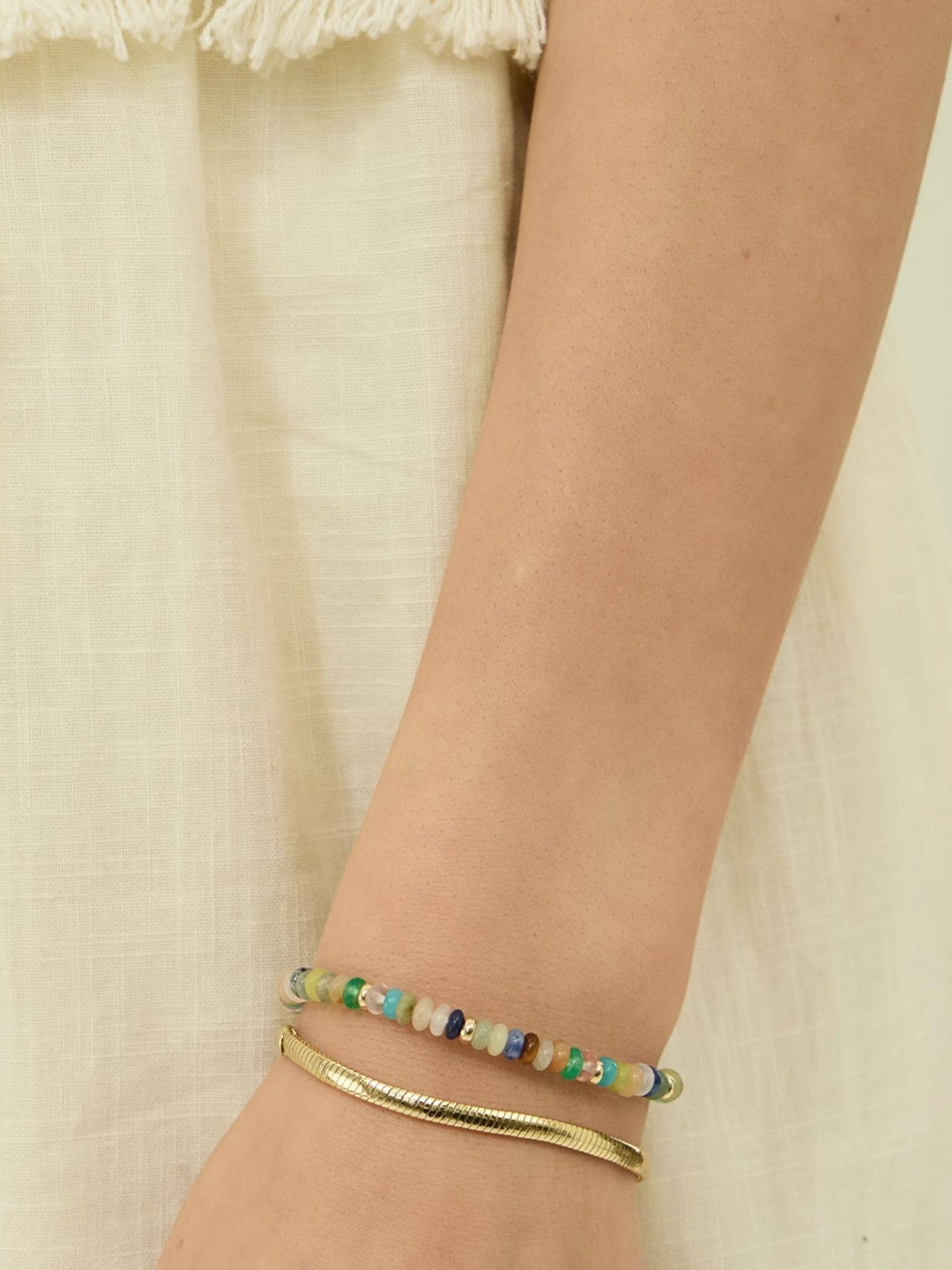 Natural Bead Bracelet