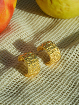 Gold Cuff Earrings