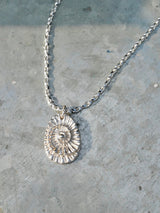 Silver Fossil Necklace