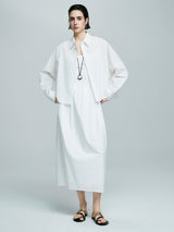 Versatile White Skirt