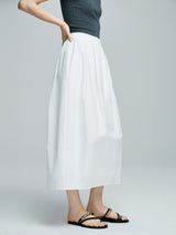 Versatile White Skirt