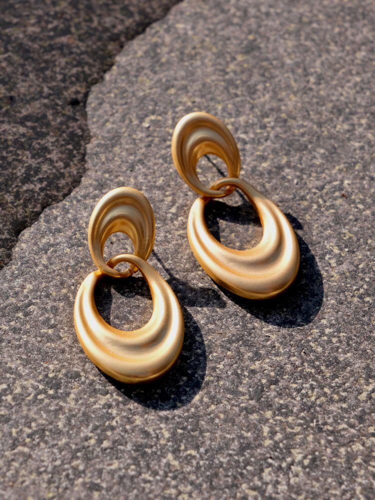 Twist Drop Earrings