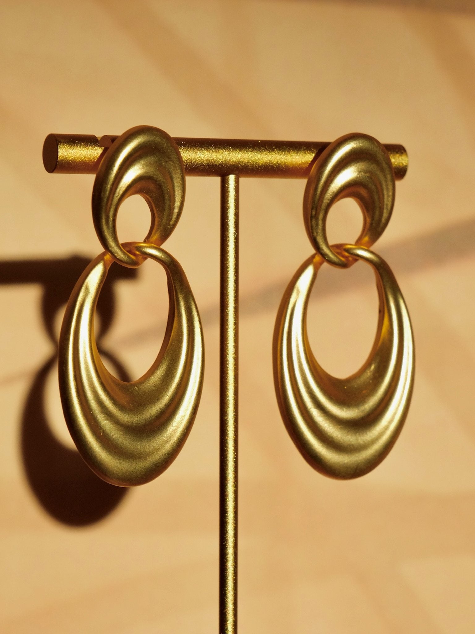 Twist Drop Earrings