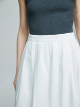 Versatile White Skirt