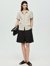 Soft Natural Shirt- Beige