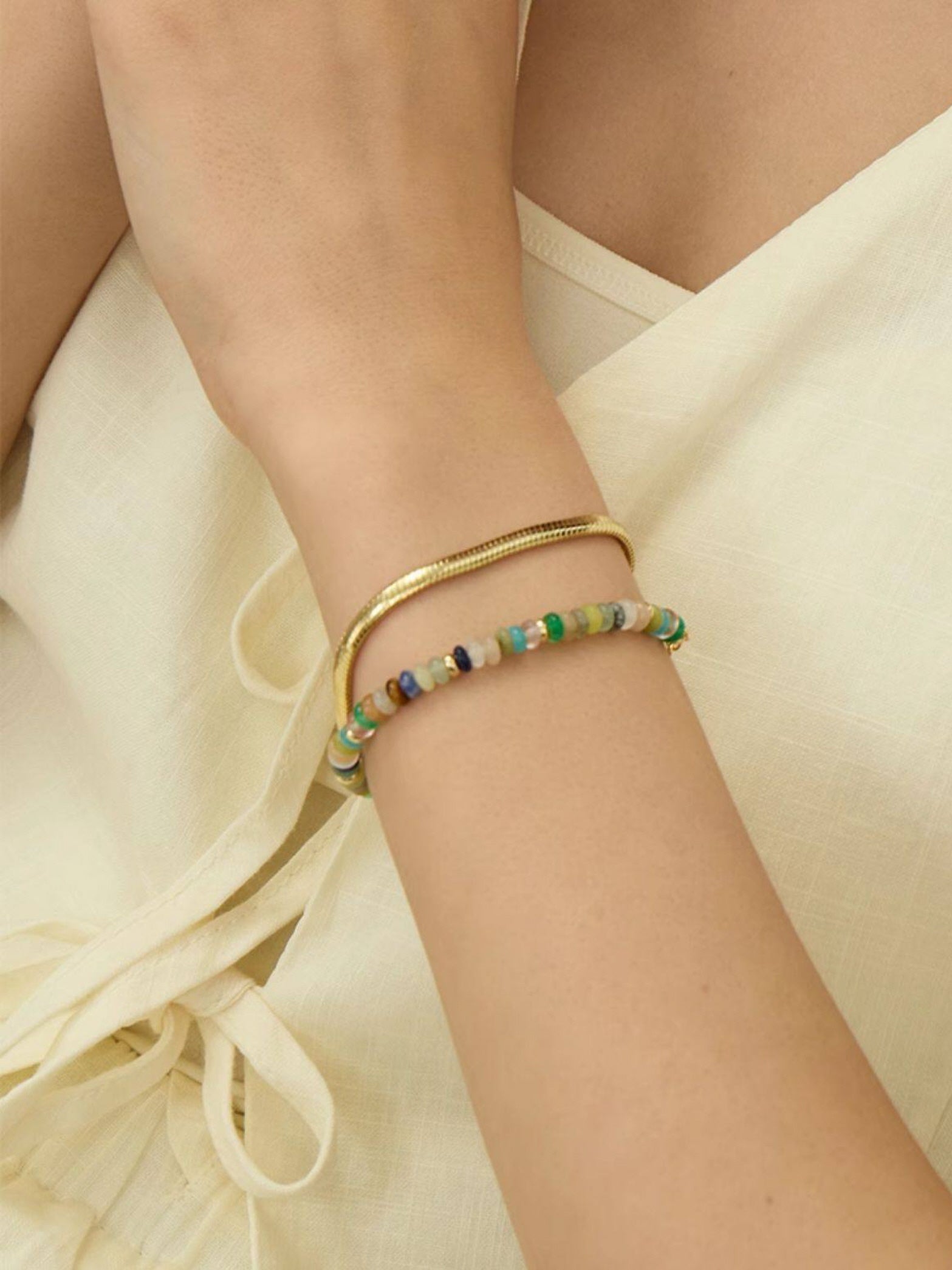 Natural Bead Bracelet