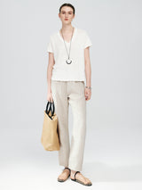 Natural Linen Pants