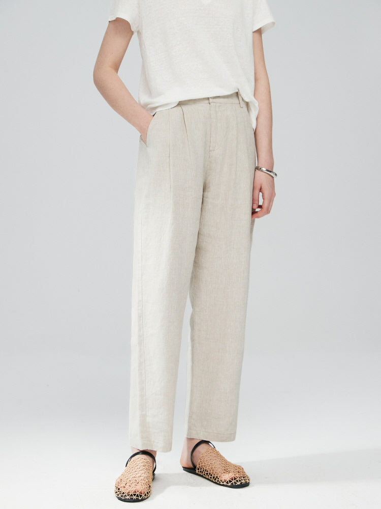 Natural Linen Pants