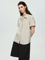 Soft Natural Shirt- Beige