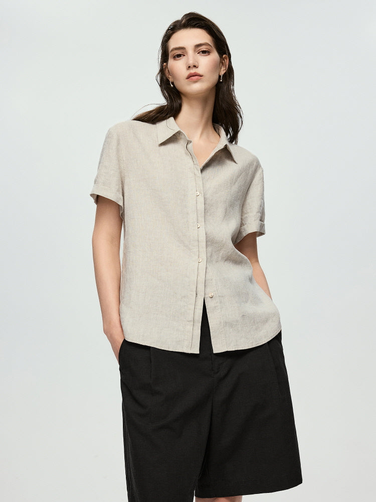 Soft Natural Shirt- Beige