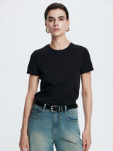 Modern Black Tee