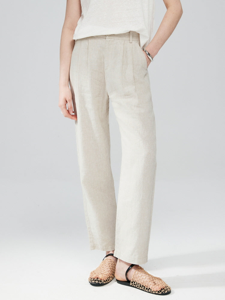 Natural Linen Pants