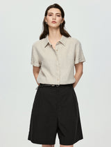 Soft Natural Shirt- Beige