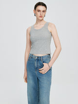 Gray Slim Tank