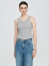 Gray Slim Tank