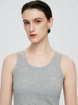 Gray Slim Tank