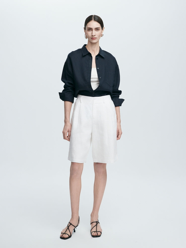 Classic Linen Shorts