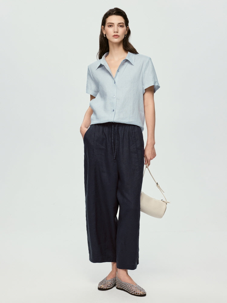 Soft Natural Shirt- Icy Blue