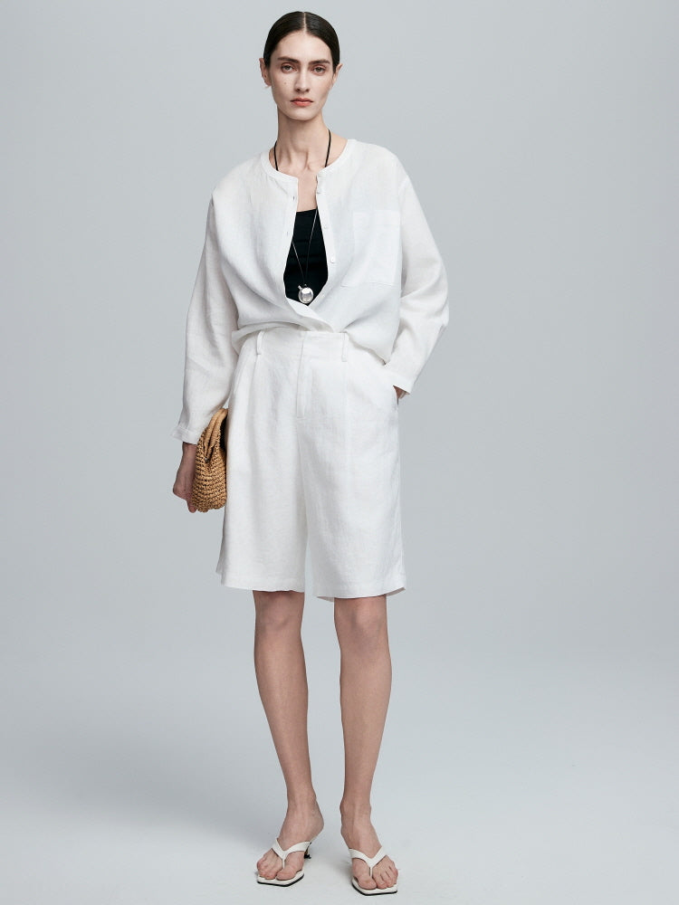 Classic Linen Shorts