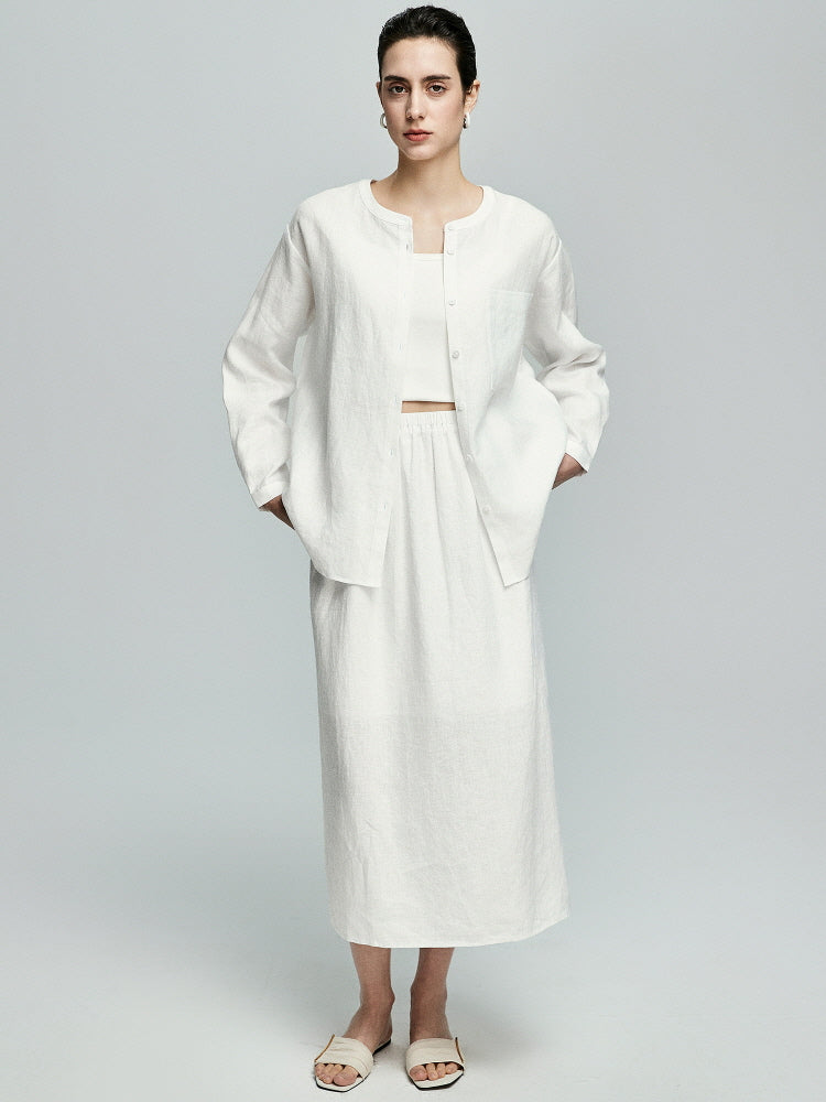 Clean Long Skirt