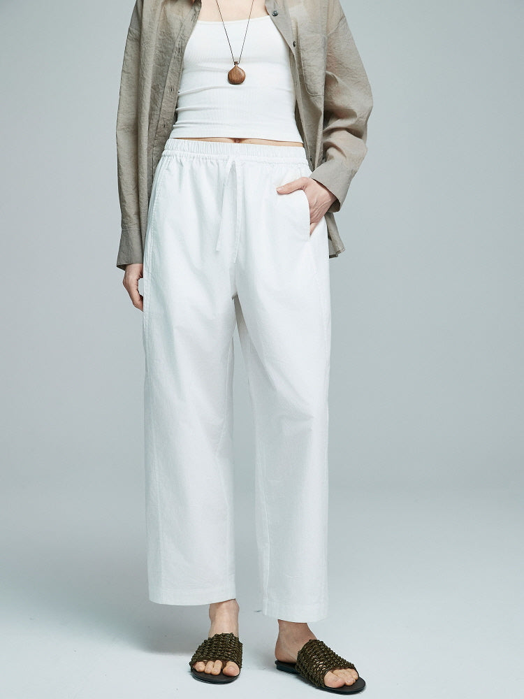 Soft Pleated Pants