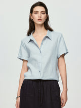 Soft Natural Shirt- Icy Blue