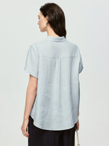 Soft Natural Shirt- Icy Blue