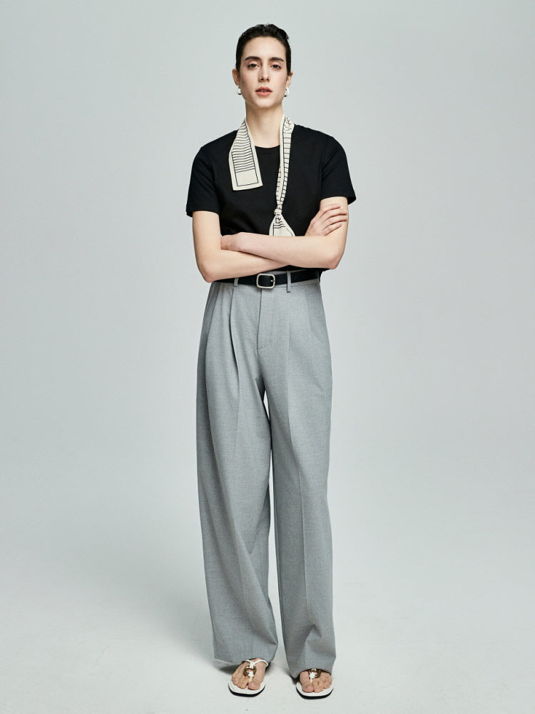 Clean Cotton Tee-Black