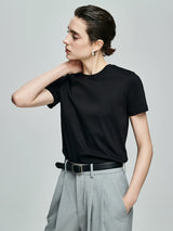 Clean Cotton Tee-Black