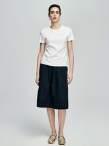 Modern White Tee