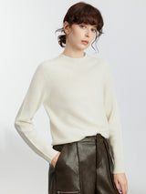 Beige Minimal Knit