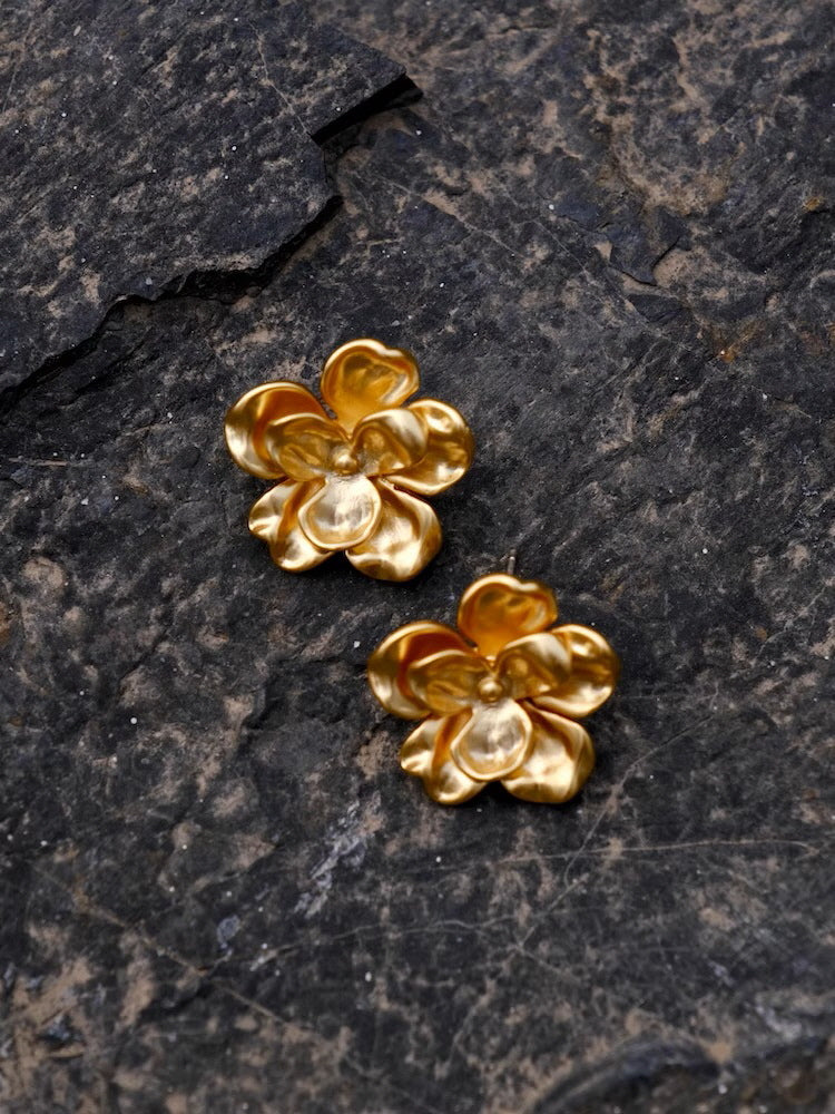 Bloom Gold Earrings