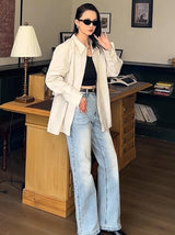 Light Blue Loose Jeans