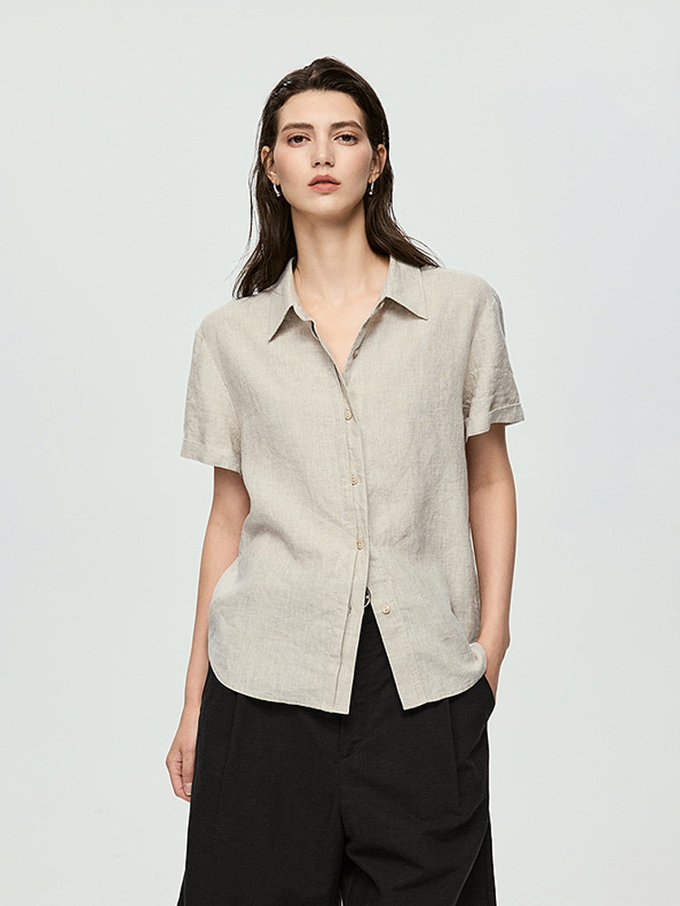 Soft Natural Shirt- Beige