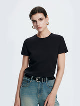 Modern Black Tee