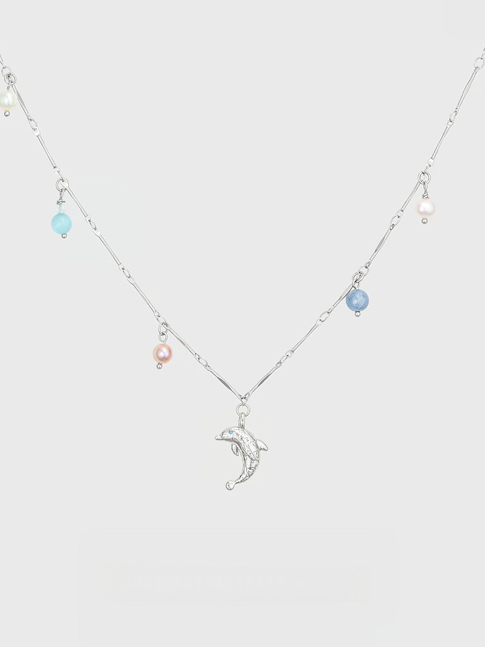 Silver Dolphin Necklace