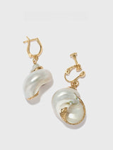 Organic Shell Earrings