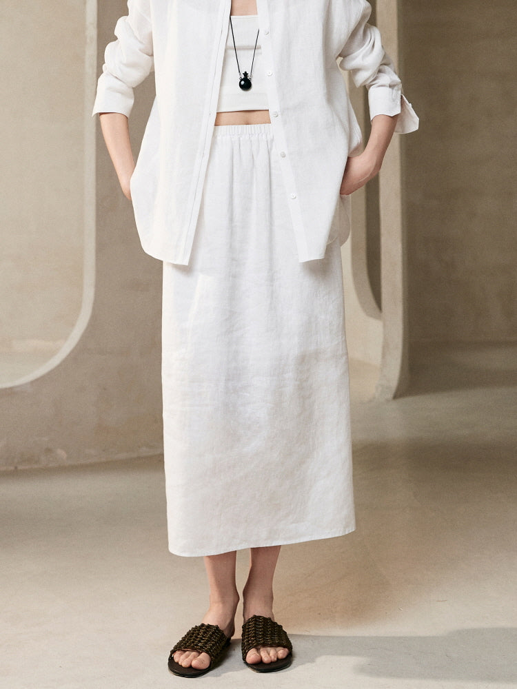 Clean Long Skirt