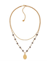 Beaded Pendant Necklace