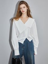 Layered V Blouse