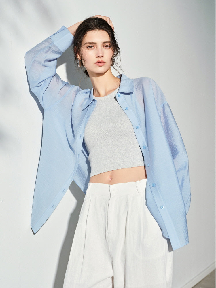 Sky Sheer Shirt